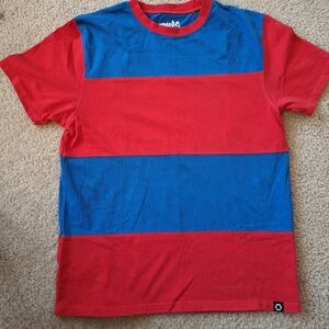 Empyre two colors striped shirt. Size Med